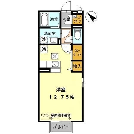 エーデル･ハイム（熊谷市新堀）の物件間取画像